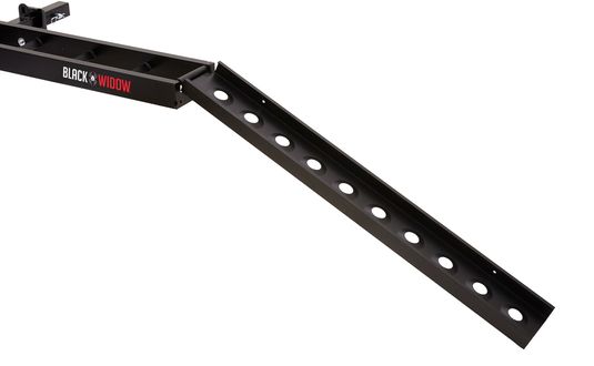 Self-storing ramp fits left or right side for quick loading and unloading