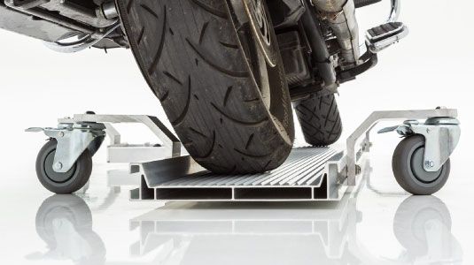 Ride-up Aluminum Pro Dolly with Heavy-Duty Casters