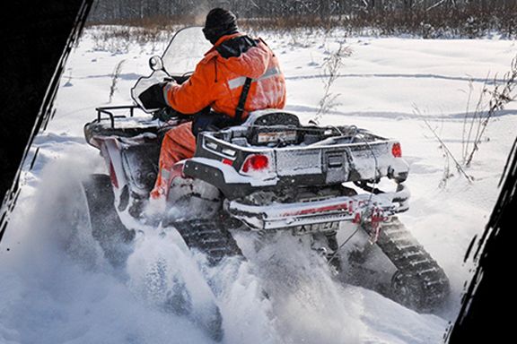 Card image cap for Getting the Most Out of Your ATV with Snow Tracks