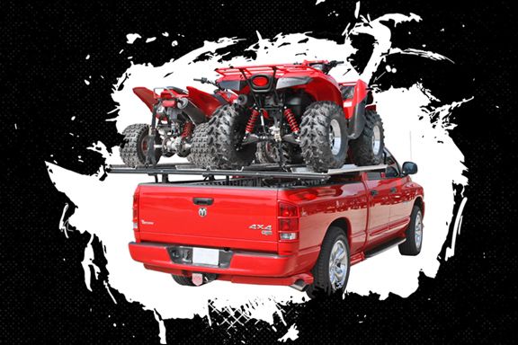 Card image cap for How to Transport Two ATVs With Black Widow's ATV Truck Bed Carrier and Rack System