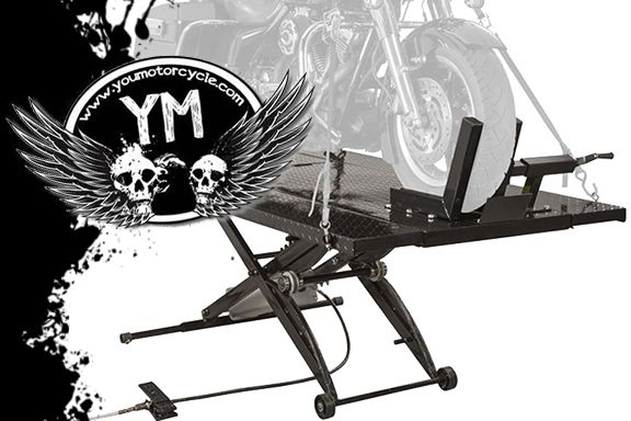 Card image cap for Black Widow Extra-Wide Pneumatic Lift Table: YOUMOTORCYCLE Review