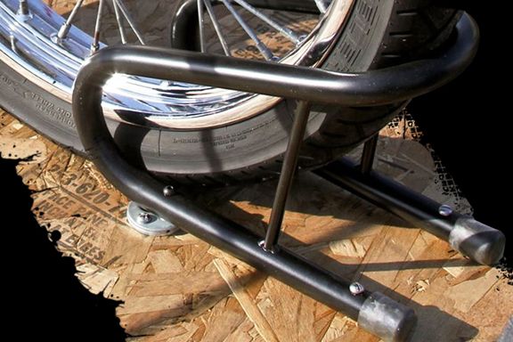 Card image cap for Mounting Your Motorcycle Chock for Transport or Storage: Choosing Hardware