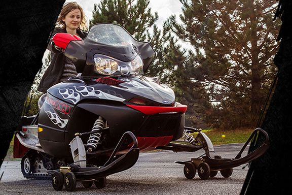 Card image cap for How to Use a Snowmobile Dolly