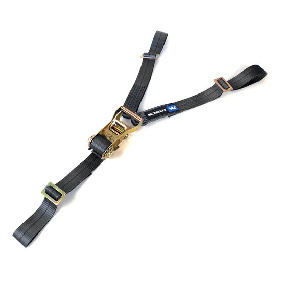 121932 35 to 40 Y-Strap with Adjustable Loop - Black