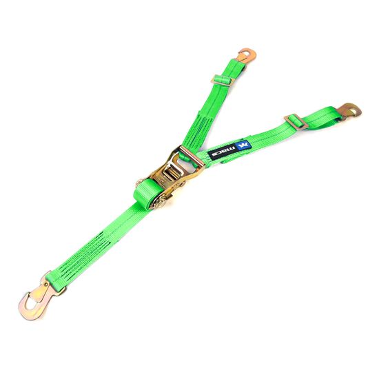 125934 35 to 40 Y-Strap with Flat Snap Hook - Lime Green