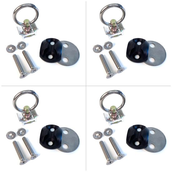 520510 VersaTie Slimline Anchor Plate Assembly - 1 Fastener 4-Pack