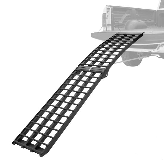 BW-10817-HD 9 Folding Arched Motorcycle Ramp