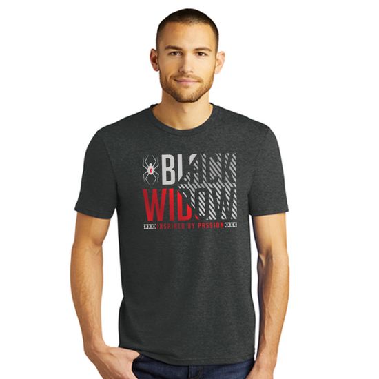 BW-BFSS01-M-2X Rectangular Logo Mens Short Sleeve Crew Neck T-Shirt - 2XL