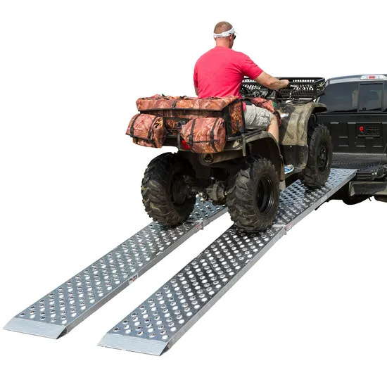 あみ 10' Big Boy EZ Rizer™ Aluminum Extra-Wide Folding Dual Runner ATV