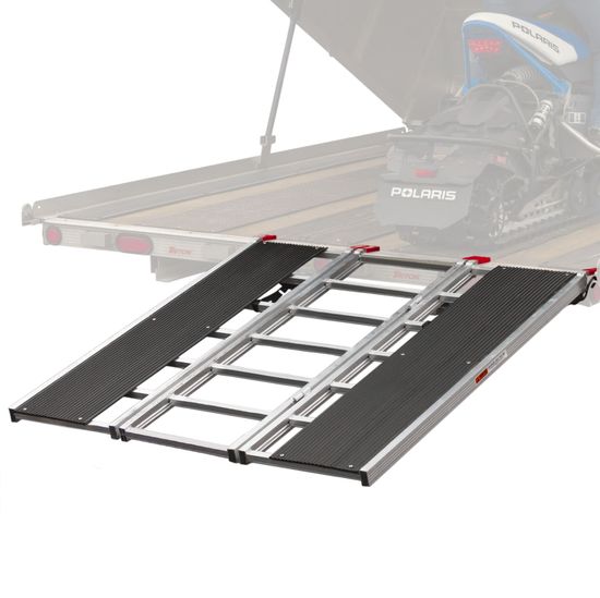 SNO-6054-HDXW Black Ice 5 Folding Snowmobile Trailer Ramp