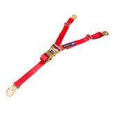 123934 35 to 40 Y-Strap with Flat Snap Hook - Red