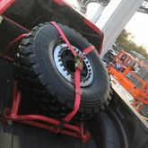 128934 35 to 40 Y-Strap with Flat Snap Hook - Orange 2