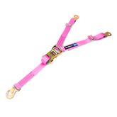129934 35 to 40 Y-Strap with Flat Snap Hook - Pink