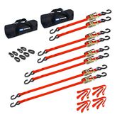 510208 Grab  Go 1 Strap Pack with 2 Small Bags - Orange