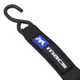 511010 2 x 6 ATV  Motorcycle Ratchet Pack with S-Hook - Black 5