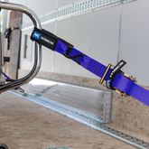 512011 2 x 6 Motorcycle Ratchet Pack with Integrated Soft Loops S-Hooks - Blue 2