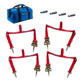 513102A Extra-Large Adjustable UTV Tire Net Pack - Red