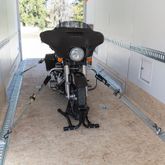 517011 2 x 6 Motorcycle Ratchet Pack with Integrated Soft Loops S-Hooks - Gray 1