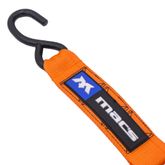 518010 2 x 6 ATV  Motorcycle Ratchet Pack with S-Hook - Orange 5