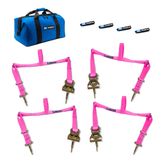 519102A Extra-Large Adjustable UTV Tire Net Pack - Pink