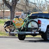 AMC-400-F Black Widow Aluminum Folding Motorcycle Carrier  400 lb Capacity 8