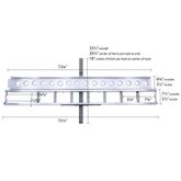 AMC-400L Nonfolding Dirt Bike Carrier with Extra-Long 6 Ramp 3