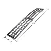 BW-10817-HD-2 9 Extra-Wide Arched Folding Dual Runner ATV Ramps 3