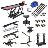 BW-680-BYO Hydraulic Motorcycle Lift Table - Build Your Own Shop Kit Package