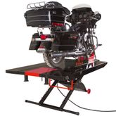 BW-PROLIFT-HDXW Black Widow ProLift Extra-Wide Pneumatic Motorcycle Lift Table - 1500 lb Capacity 8