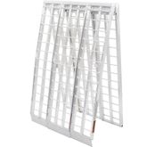 MF-12038 Black Widow 10 Aluminum HD Folding Arched 3-Piece Motorcycle Ramp 8
