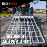 MF-12038 10 3-Piece Arched Folding Motorcycle Ramp AI4