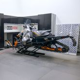 SNO-5100A Black Ice Air  Hydraulic Snowmobile Lift 1