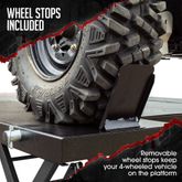 UTV-2500-60 Black Widow AirHydraulic UTV Golf Cart Trike Lift Tables - 2500 lb Capacity - 60 W Platform 8