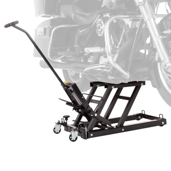 Motorcycle & ATV Hydraulic Jack - 1,500 lb. Cap | Black Widow Motorcycle & ATV Hydraulic Jack - 1,500 lb. Cap | Black Widow