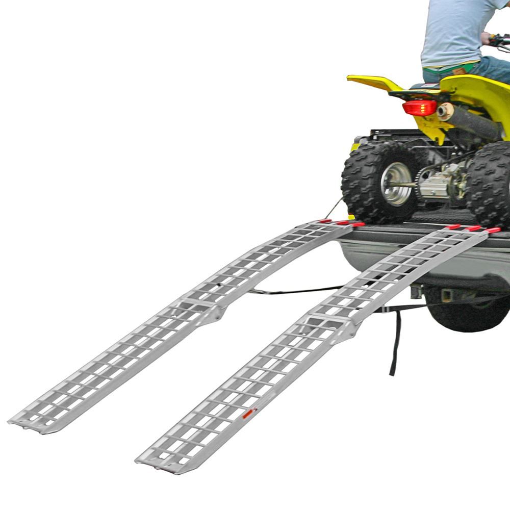 Atv Ramp Kit Black Widow ATV Loading Ramps, Arched, Dual Runner, 7' 5